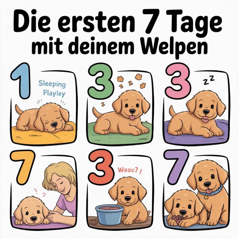 Die ersten 7 Tage mit deinem Welpen