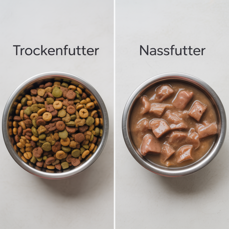 Trockenfutter oder Nassfutter?