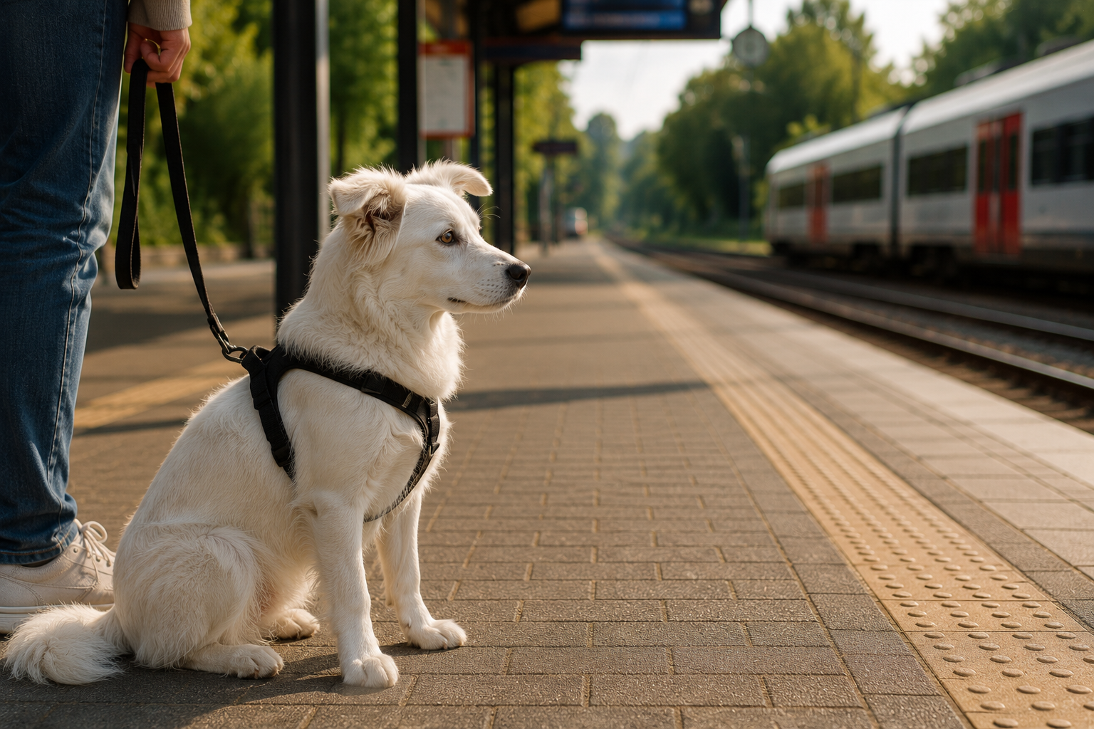 Bahnfahren mit Hund: 8 Tipps für eine entspannte Zugreise