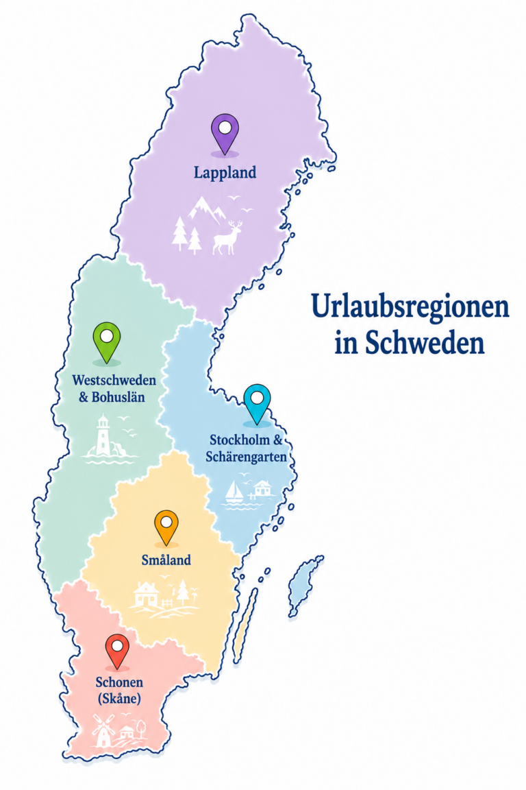 Urlaub mit Hund in Schweden